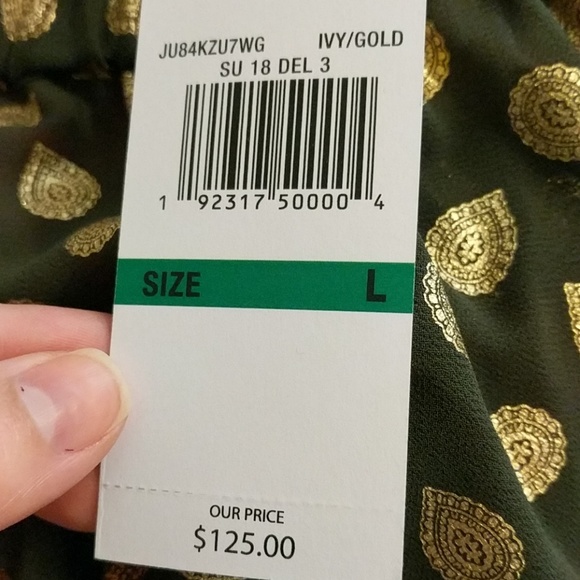 NWT Michael Kors Off Shoulders Top - Picture 7 of 7